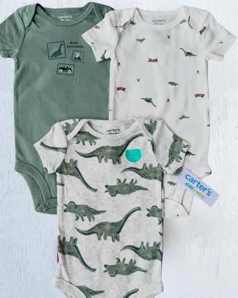 Bodies Carter's Dinosaurios para Bebé Niño