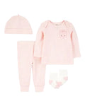 Set 4 Piezas Carter's Conejita