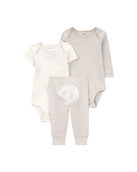 Set 3 Piezas Carter's Elefante