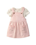Set Vestido Carter's Rosa marfil