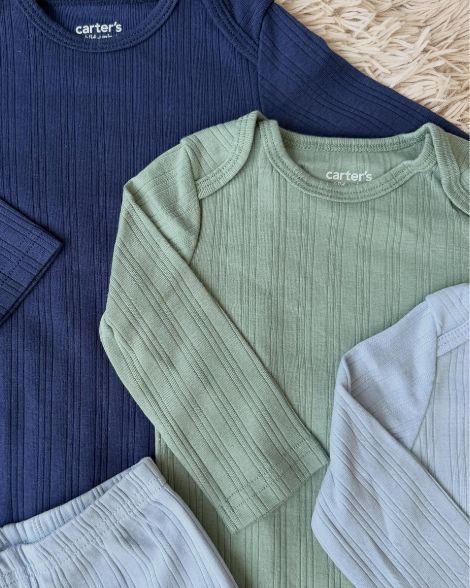 Bodies Carter's Azul y Verde para Bebé