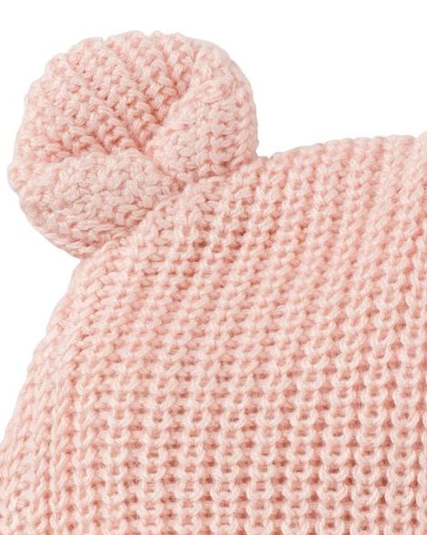 1 Set de Nacimiento Tejido Gerber Rosado para Bebé Niña