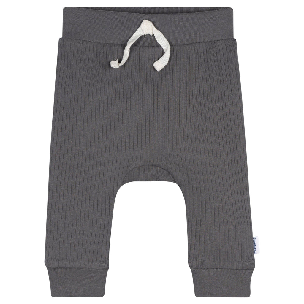 Conjunto de 5 piezas de body y pantalón de safari en tonos neutros para bebé