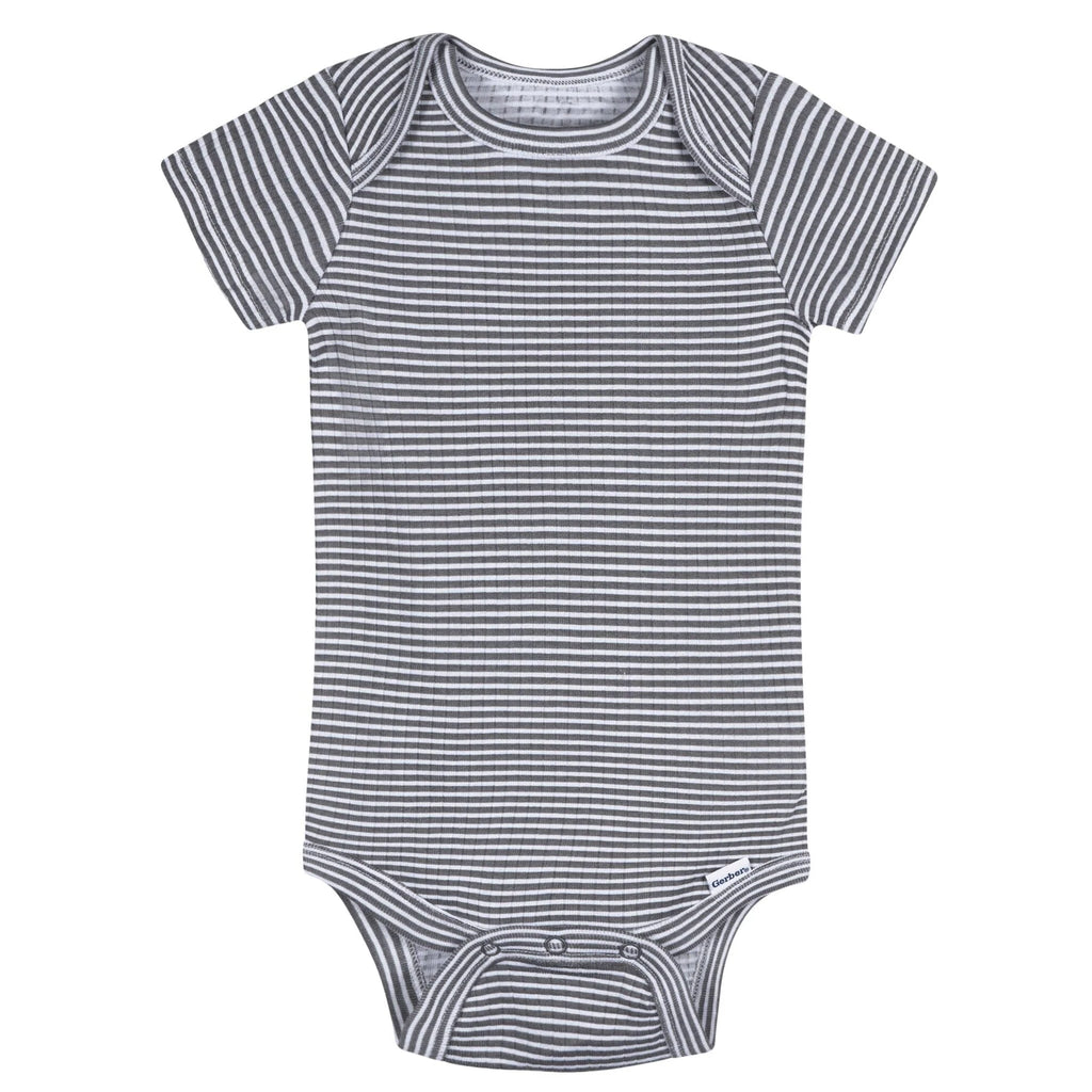 Conjunto de 5 piezas de body y pantalón de safari en tonos neutros para bebé
