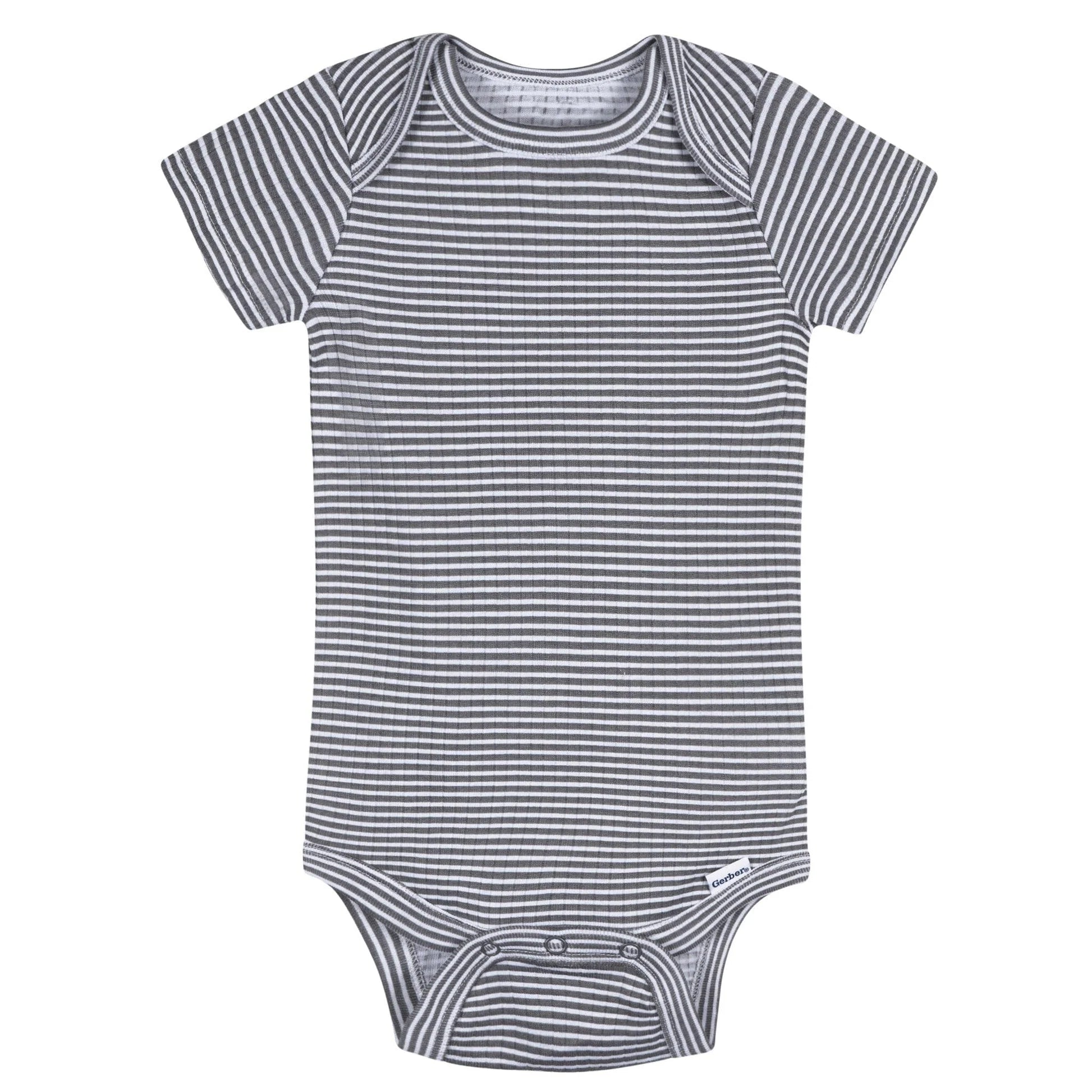 Conjunto de 5 piezas de body y pantalón de safari en tonos neutros para bebé
