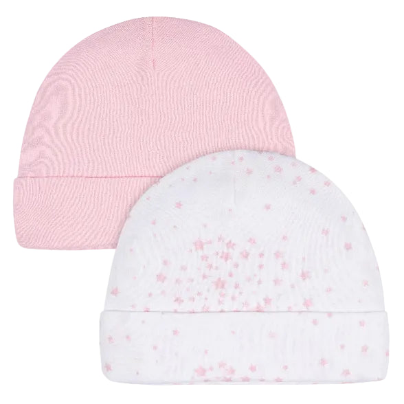 Set 2 Gorritos Gerber 100% Algodón para niña